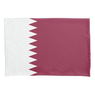 Flagge Katars Kissenbezug