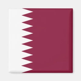 Flagge Katars Magnet