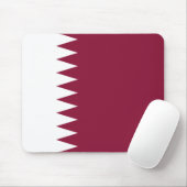 Flagge Katars Mousepad (Mit Mouse)