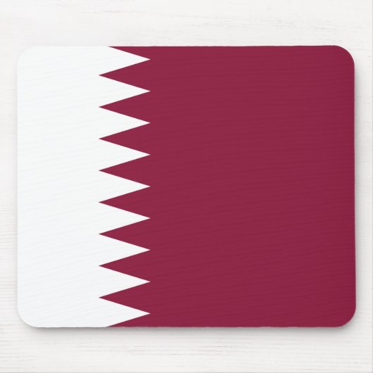 Flagge Katars Mousepad (Vorne)