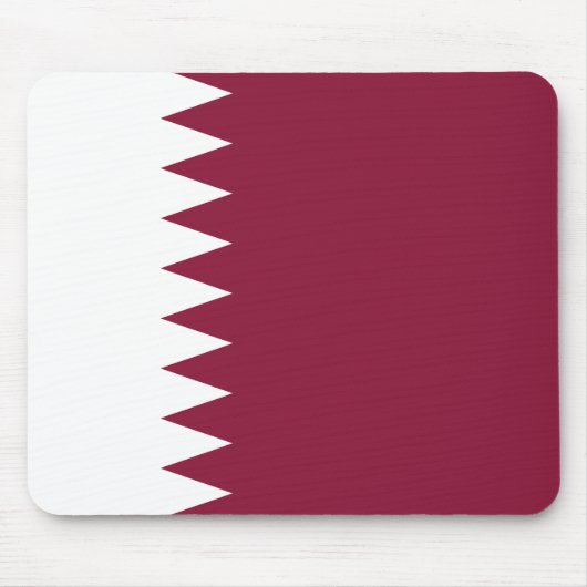 Flagge Katars Mousepad (Vorne)