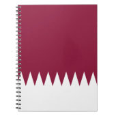 Flagge Katars Notizblock (Vorderseite)