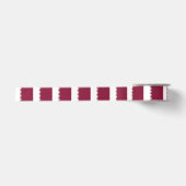 Flagge Katars Satinband (Vorderseite)