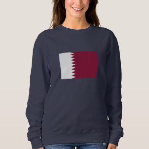 Flagge Katars Sweatshirt