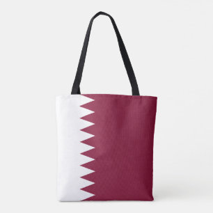 Flagge Katars Tasche
