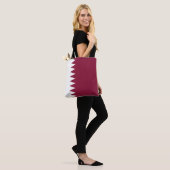 Flagge Katars Tasche (Am Model)