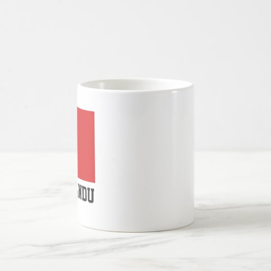 Flagge Katmandu, Nepal Kaffeetasse (Mittel)