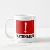 Flagge Katmandu, Nepal Kaffeetasse (Links)