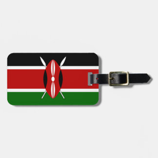 Flagge Kenia einfacher Identifikation persönlich Gepäckanhänger
