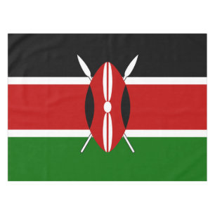 Flagge Kenias Bendera ya Kenia Tischdecke