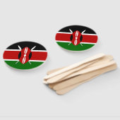 Flagge Kenias Fächer (Non-assembled)