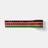 Flagge Kenias Satinband (Vorderseite)