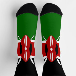Flagge Kenias Socken