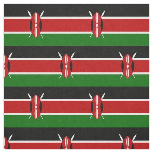 Flagge Kenias Stoff (Muster)
