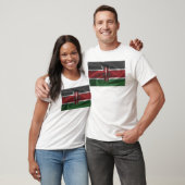 Flagge Kenias T-Shirt (Unisex)