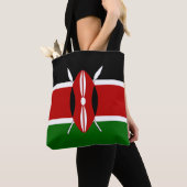 Flagge Kenias Tasche (Von Nahem)