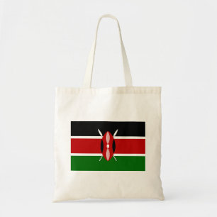 Flagge Kenias Tragetasche