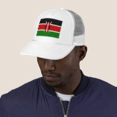 Flagge Kenias Truckerkappe (Beispiel)
