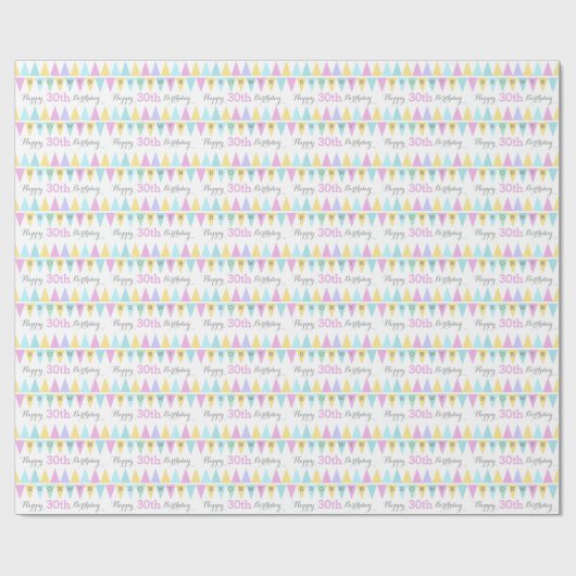 Flagge kennzeichnet weiße gemusterte Verpackung Geschenkpapier (Flach)