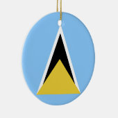 Flagge Keramik Ornament (Rechts)