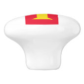 Flagge Keramikknauf (Seitenansicht)