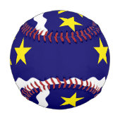 Flagge Kinshasa, Kongo-Baseball Baseball (Vorderseite)