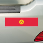Flagge Kirgisistans Autoaufkleber (Auf Auto)