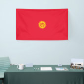 Flagge Kirgisistans Banner (Messeveranstaltung)