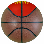 Flagge Kirgisistans Basketball (Rechts)