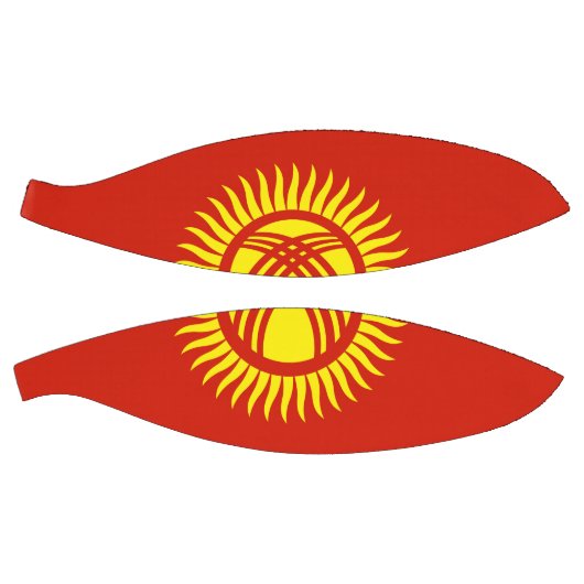 Flagge Kirgisistans Basketball (Panele)