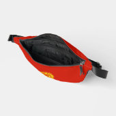 Flagge Kirgisistans Bauchtasche (Offen)