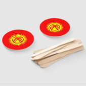 Flagge Kirgisistans Fächer (Non-assembled)