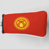 Flagge Kirgisistans Golf Headcover (Vorderseite)