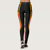 Flagge Kirgisistans Leggings (Rückseite)