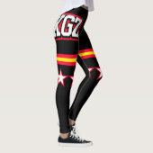 Flagge Kirgisistans Leggings (Rechts)