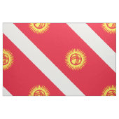 Flagge Kirgisistans Stoff (Fat Quarter (45,7 x 55,9 cm))