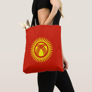 Flagge Kirgisistans Tasche
