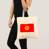 Flagge Kirgisistans Tragetasche (Vorderseite (Produkt))