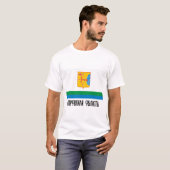 Flagge Kirows Oblast T-Shirt (Vorne ganz)