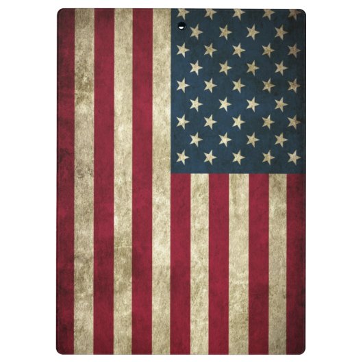 Flagge-Klemmbrett Klemmbrett (Rückseite)