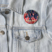 Flagge-Knopf Button (Beispiel)