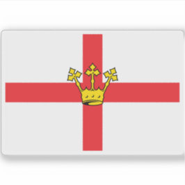 Flagge Koblenz, Deutschland Aufkleber