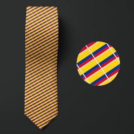 Flagge Kolumbien Muster Krawatte