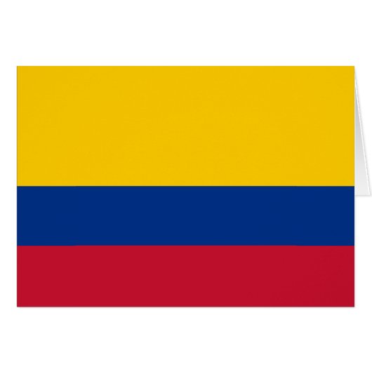 Flagge Kolumbiens (Vorderseite (Horizontal))
