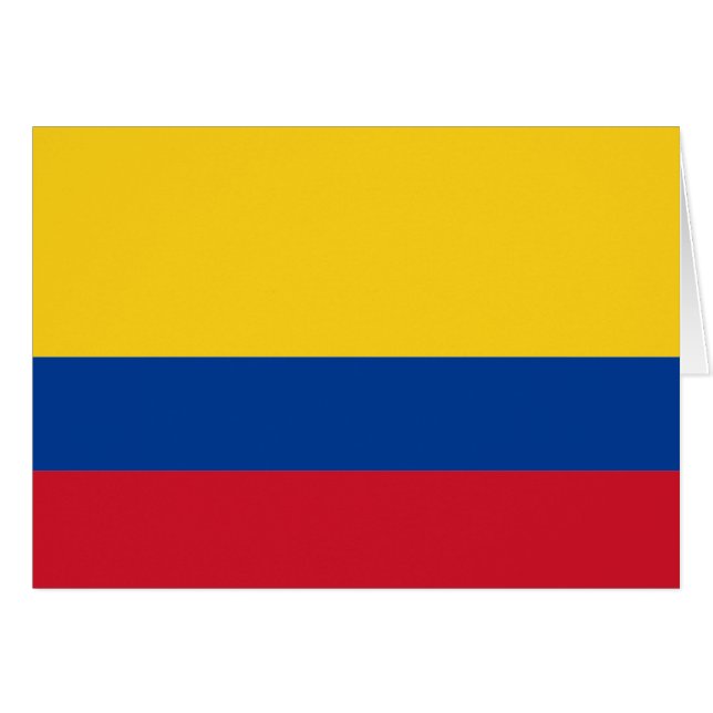 Flagge Kolumbiens (Vorderseite (Horizontal))