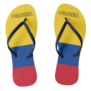 Flagge Kolumbiens - Bandera De Colombia Badesandalen