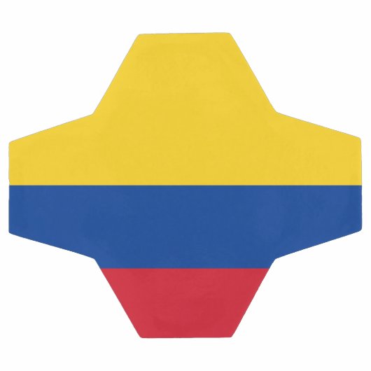 Flagge Kolumbiens - Bandera De Colombia Fußball (Flach)