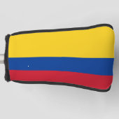 Flagge Kolumbiens - Bandera De Colombia Golf Headcover (Vorderseite)