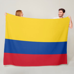 Flagge Kolumbiens Bandera De Colombia groß Fleecedecke