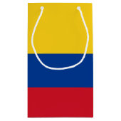 Flagge Kolumbiens - Bandera De Colombia Kleine Geschenktüte (Rückseite)